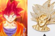Dragon Ball: la collana dedicata a Goku in oro e diamanti Goku Super Saiyan God e la collana ispirata al personaggio