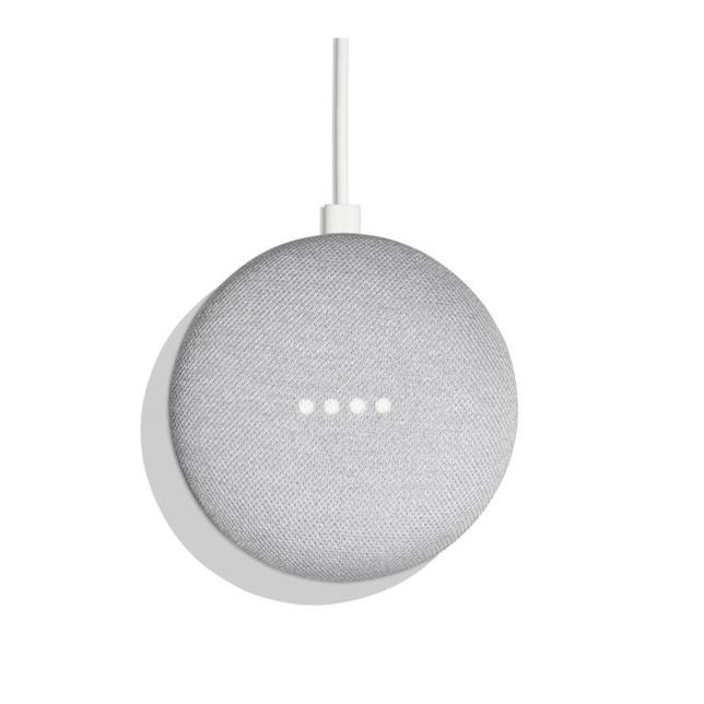 Google Home Mini Immagine stampa di Google Home Mini bianco