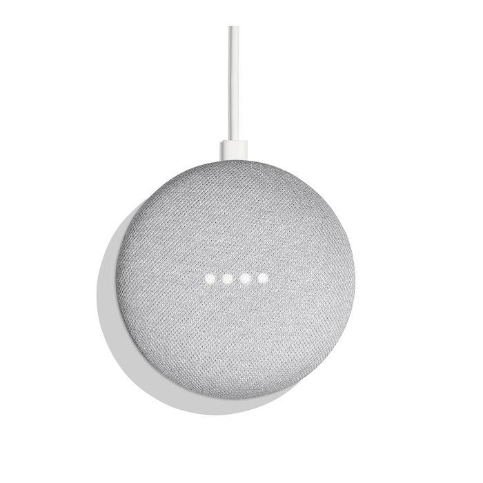 Google Home Mini Immagine stampa di Google Home Mini bianco