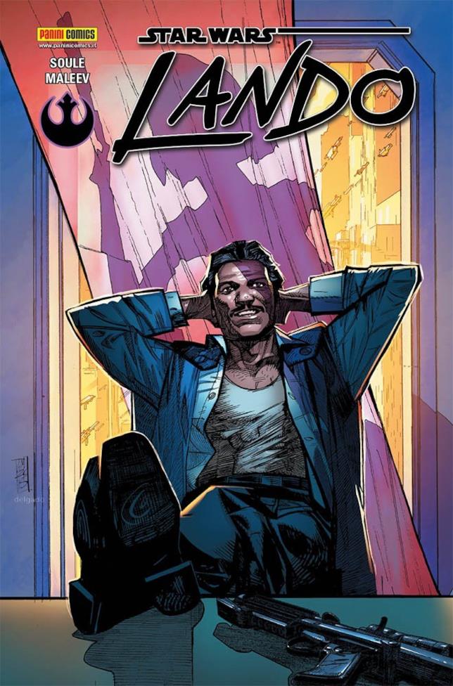 Lando fumetto Copertina del fumetto Lando