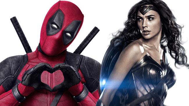 Wonder Woman meglio di Deadpool al botteghino Deadpool ama Wonder Woman