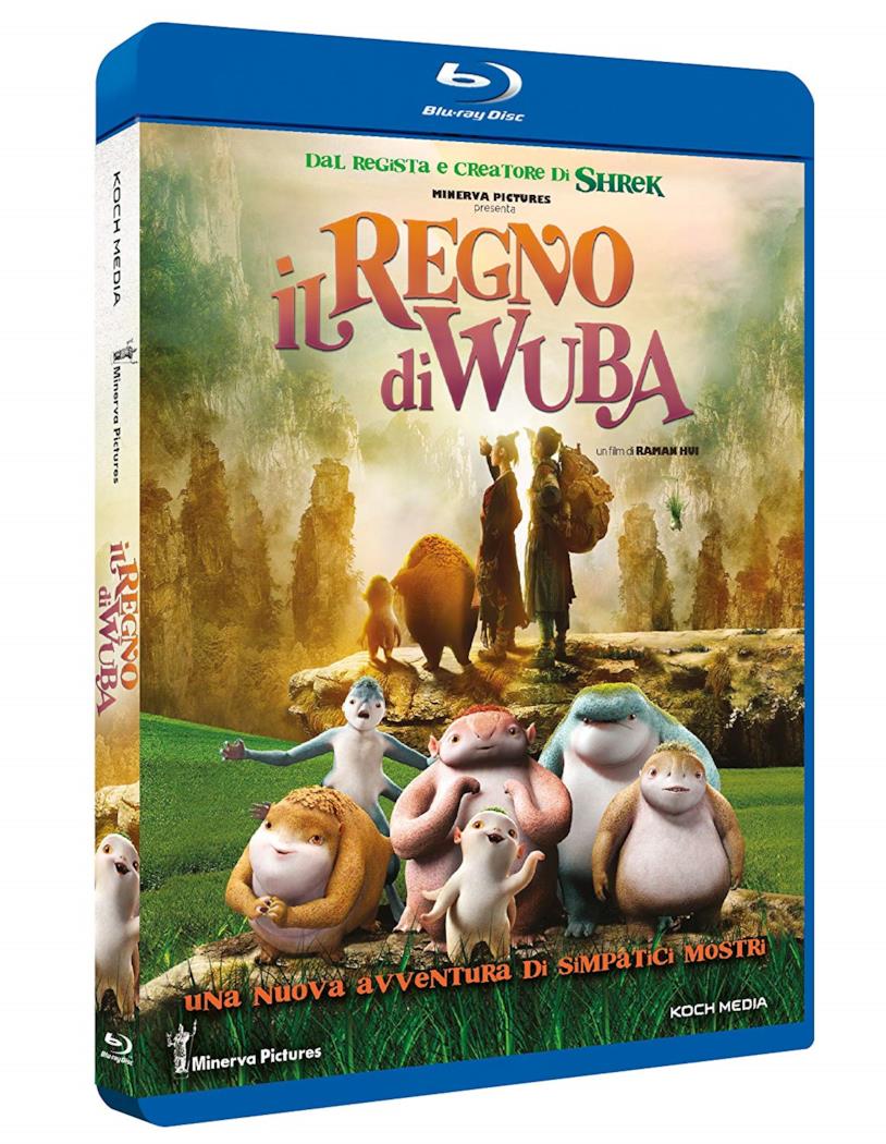 Cofanetto Blu-ray de Il Regno di Wuba Copertina del cofanetto Blu-ray de Il Regno di Wuba