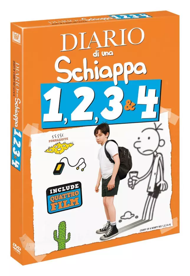 Diario di una schiappa - La quadrilogia Diario di una schiappa - La quadrilogia - Home Video