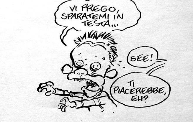 la vignetta di leo ortolani per the walking dead 10 la vignetta di leo ortolani per il rinnovo di the walking dead