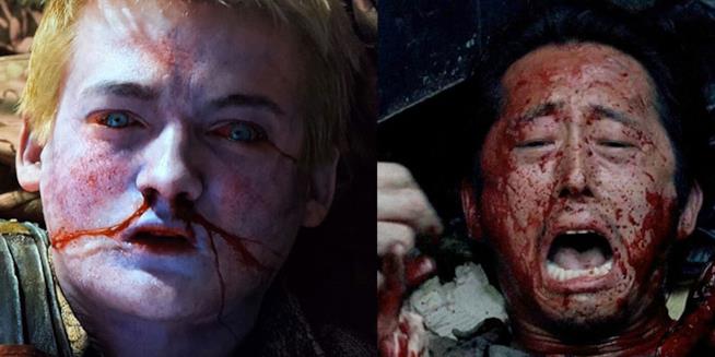 Game Of Thrones o The Walking Dead: chi ha mietuto più vittime? Joffrey di GOT morto avvelenato e Glenn seriamente in pericolo in una scena di TWD