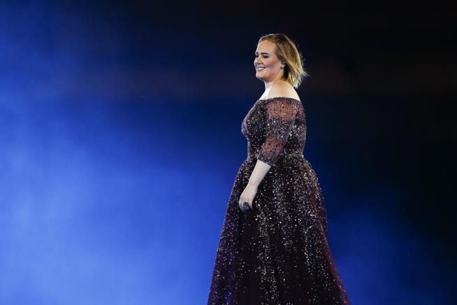 Adele ha dovuto interrompere il suo concerto per il malore di una fan Primo piano di Adele
