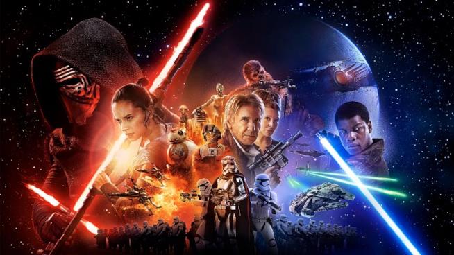 Dietro le quinte di Star Wars Il Risveglio della Forza Il Poster Ufficiale di Star Wars: Il Risveglio della Forza