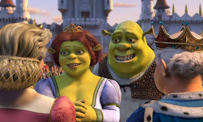 I personaggi e i doppiatori di Shrek 2 Shrek e Fiona in Shrek 2