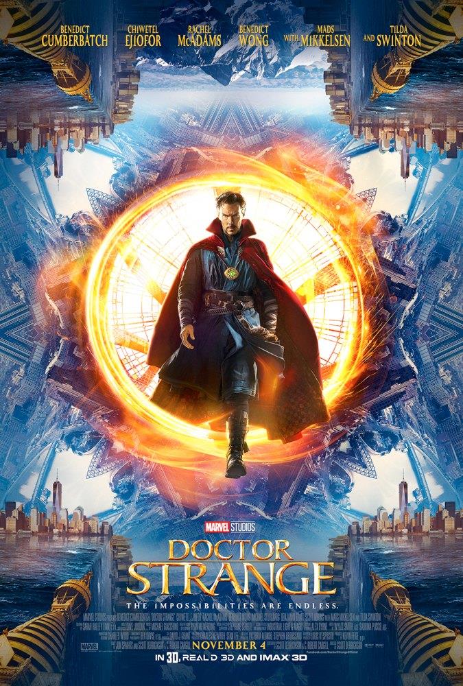 Doctor Strange il poster del Comic-Con di San Diego Benedict Cumberbatch è Doctor Strange nel poster del Comic-Con 2016