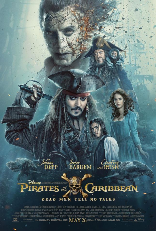 La locandina di Pirati dei Caraibi - La Vendetta di Salazar I protagonisti di Pirati dei Caraibi - La Vendetta di Salazar