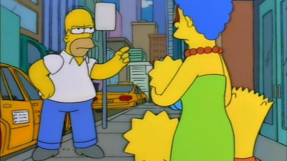 LA CITTA' DI NEW YORK CONTRO HOMER
