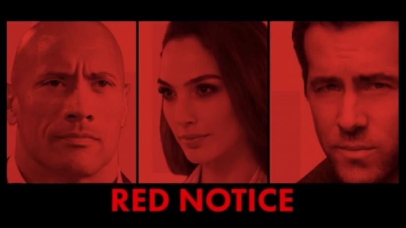 Red Notice, cancellate le riprese in Italia I primi piani di The Rock, Gal Gadot e Ryan Reynolds