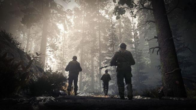 Sledgehammer Games snocciola tantissimi dettagli per Call of Duty: WWII Soldati in esplorazione in Call of Duty: WWII