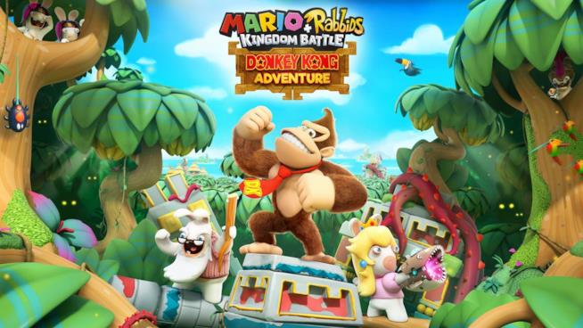 Mario + Rabbids: Kingdom Battle, arriva il DLC dedicato a Donkey Kong Donkey King e gli spassosi Rabbids, protagonisti del gioco Ubisoft