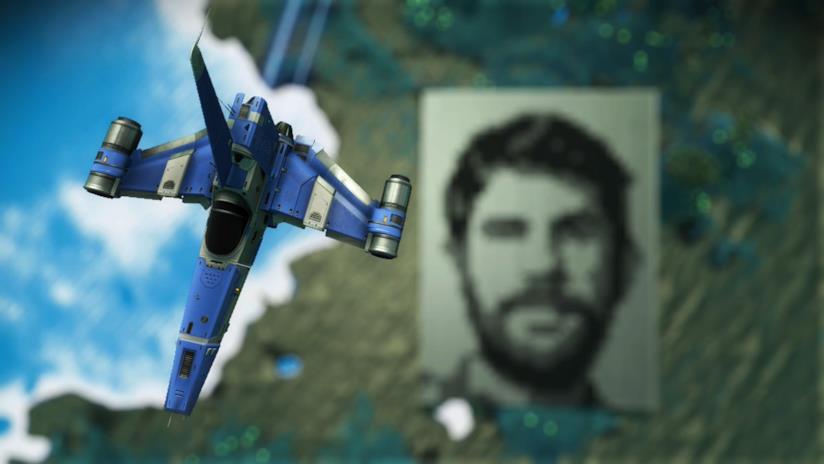 Un monumento per Sean Murray eretto dai fan in No Man's Sky: tutto vero Il primo piano di Sean Murray ricostruito in No Man's Sky