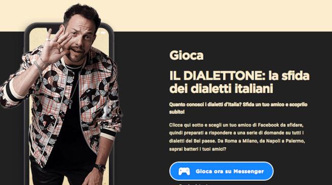 L'instant game facebook di Romolo + Giuly Il gioco facebook dei dialetti italiani di Romolo + Giuly