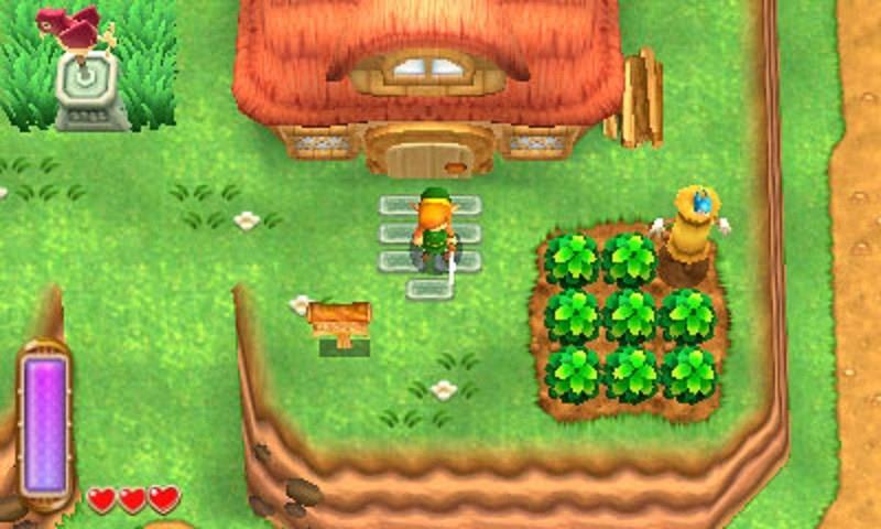 Un altro Zelda in 2D sarebbe in arrivo su Switch: che sia A Link Between Worlds? Uno screenshot di gioco da A Link Between Worlds su Nintendo 3DS