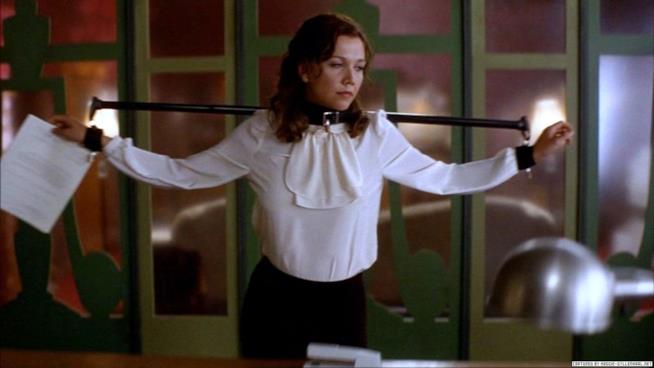 Secretary - scene e curiosità Una scena di Secretary