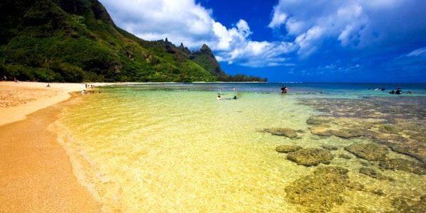 Isola di Kauai Uno scorcio dell'isola di Kauai