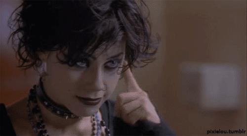 Fairuza Balk in una scena di Giovani Streghe Fairuza Balk è Nancy in una scena di Giovani Streghe
