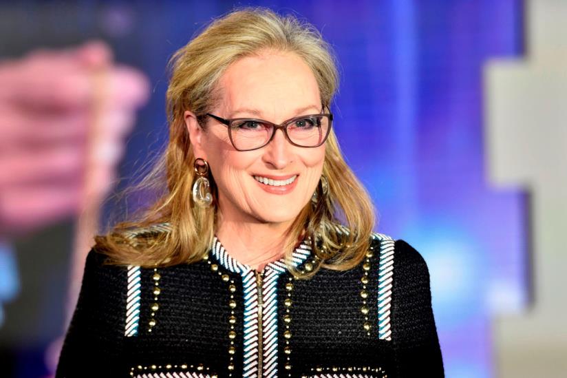 La star di Hollywood Meryl Streep L'attrice Meryl Streep