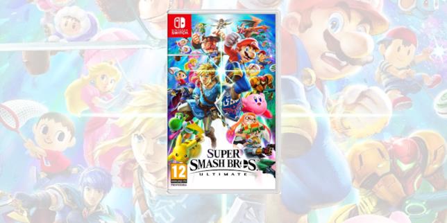 Super Smash Bros. Ultimate all'E3 2018 La boxart di Super Smash Bros. Ultimate