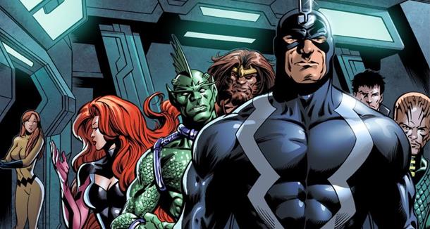 Inumani descrizione dei personaggi serie TV Gli Inumani disegnati da Alan Davis