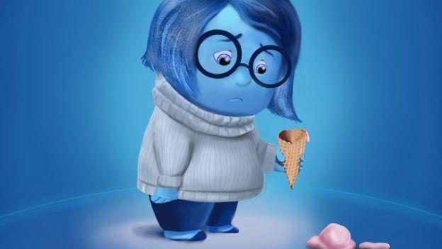 Tristezza è la seconda emozionata nata in Riley in Inside Out Tristezza