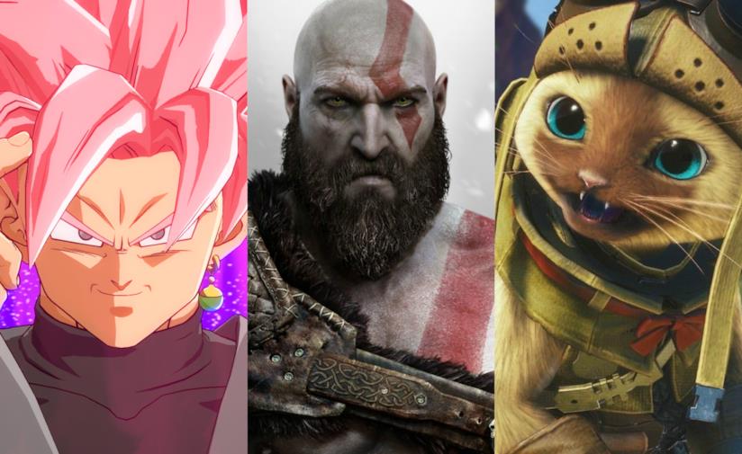 I 15 videogiochi più belli della prima metà del 2018 Primi piani per Goku Black, Kratos e Palico