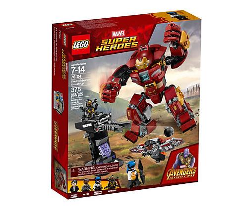 Box del set Duello con l'Hulkbuster di LEGO Dettagli del Box del set LEGO Duello con l'Hulkbuster
