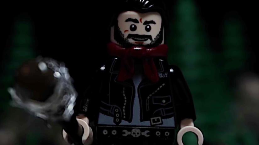 Il super villain di The Walking Dead Negan in versione LEGO Il personaggio LEGO di Negan