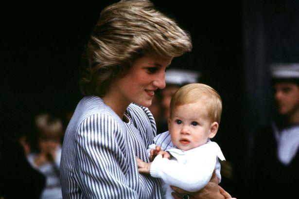 Lady Diana vive nei ricordi del Principe Harry Lady Diana con il Principe Harry da piccolo