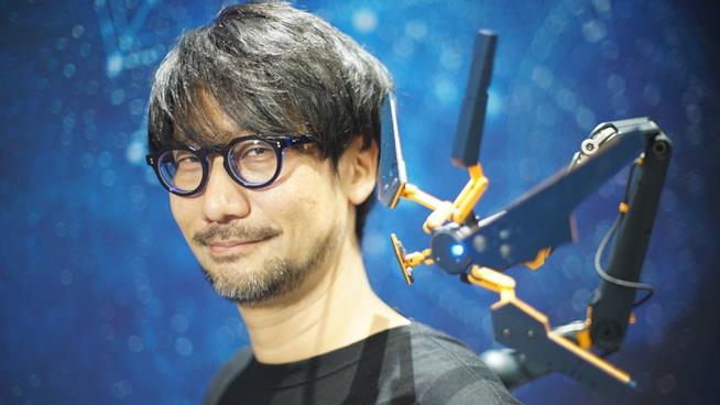 Hideo Kojima e Death Stranding sul palco dell'E3 2018, è ufficiale Un primo piano di Hideo Kojima