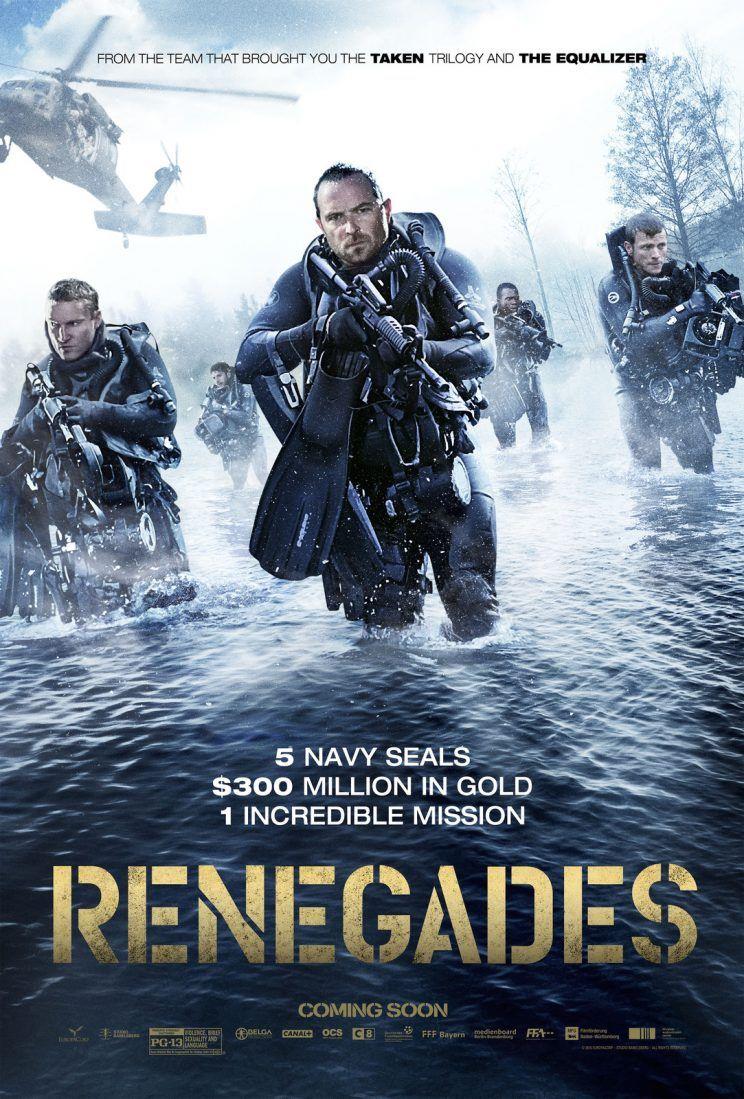 Renegades - Commando d'Assalto Il poster ufficiale del prossimo film diretto da Steven Quale