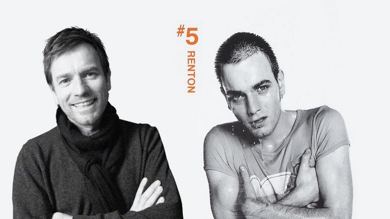 Renton in T2 e in Trainspotting Renton in Trainspotting e in T2: Trainspotting