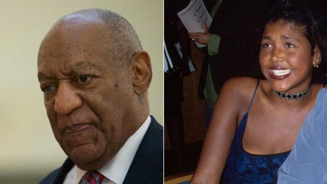La figlia di Bill Cosby, Ensa, è morta a 44 anni A sinistra Bill Cosby, a destra Ensa Cosby