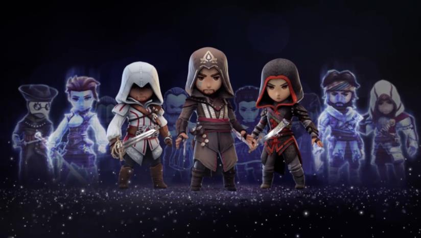 Ubisoft annuncia un nuovo videogioco mobile di Assassin's Creed Alcuni dei protagonisti di Assassin's Creed Rebellion