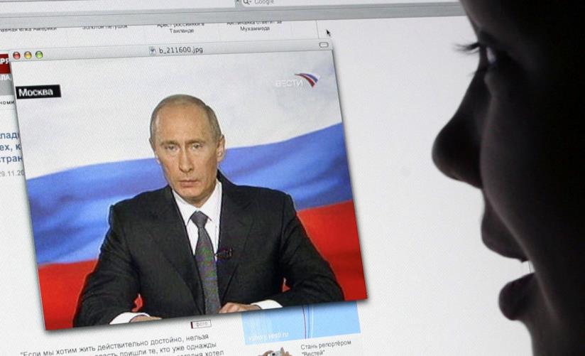 Putin firma per la creazione di un Internet russo, separato dal mondo Putin in video riprodotto su un Mac