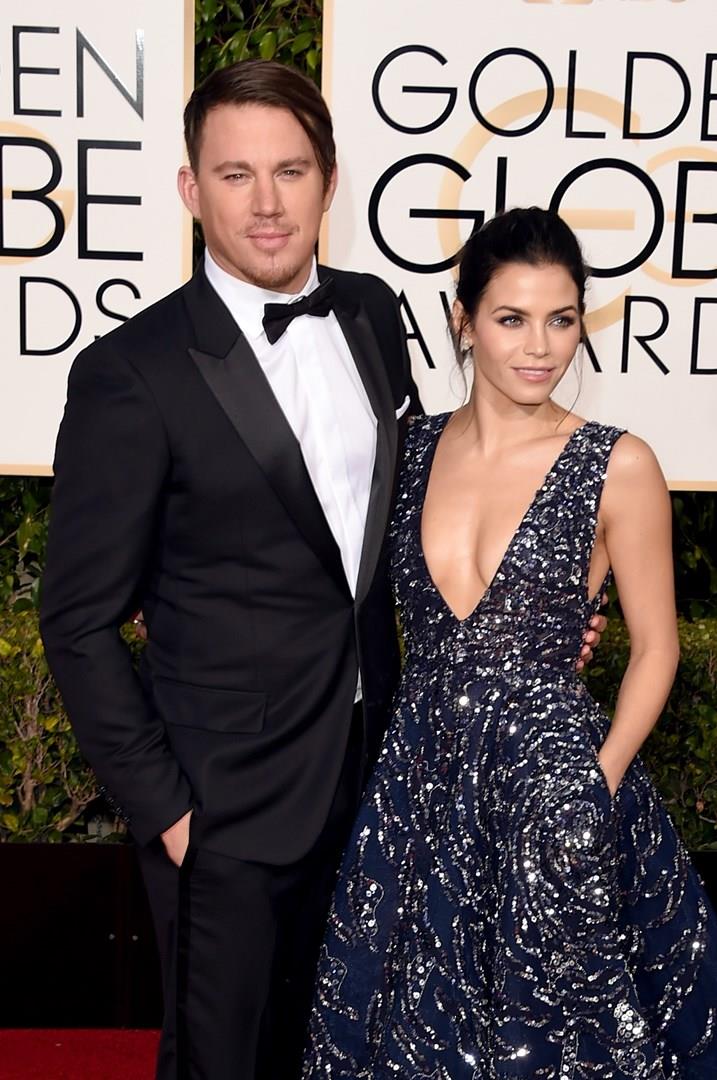 Channing Tatum e Jenna Dewan Channing Tatum e la moglie