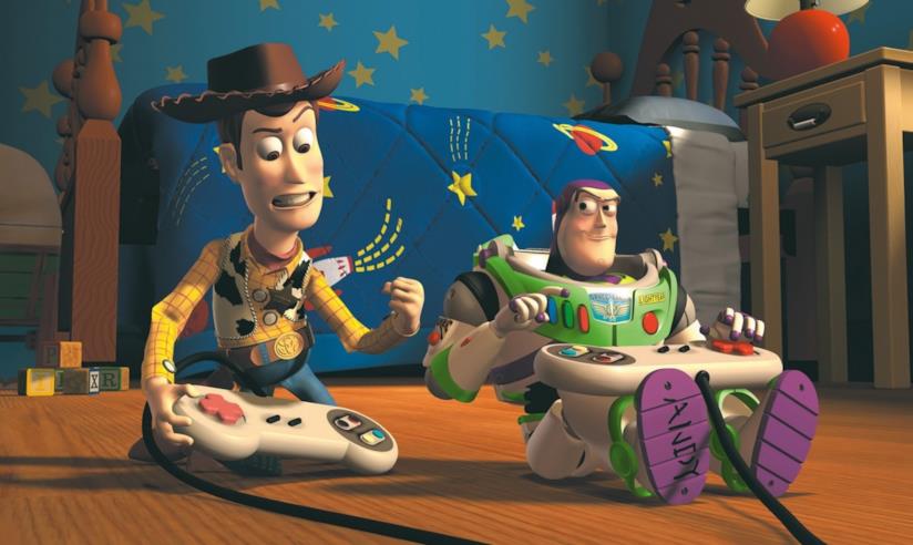 Un lungo video gameplay di Kingdom Hearts 3 dal Tokyo Game Show 2018 Buzz e Woody alla prese con un videogame in KH3