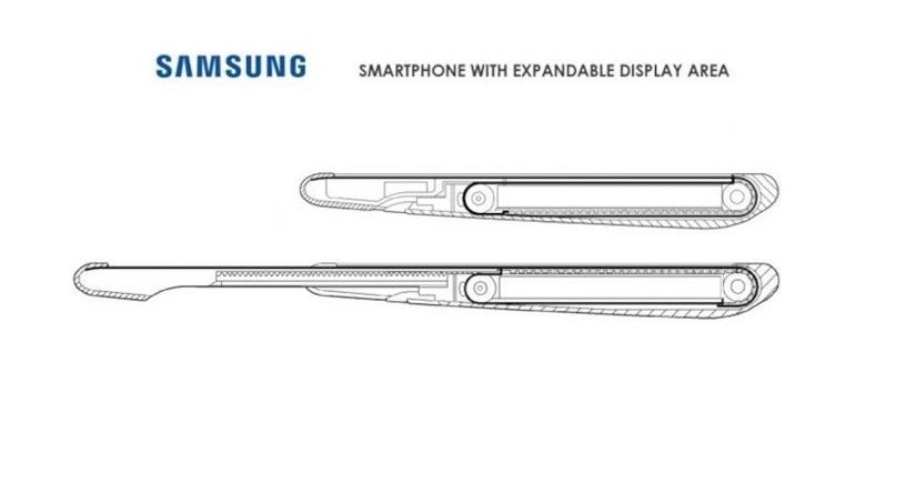 Samsung brevetta un display avvolgibile Il possibile Galaxy Roll di Samsung con schermo arrotolabile