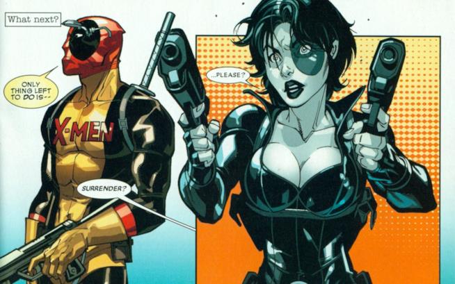 Domino e Deadpool Domino e Deadpool insieme nei comics e presto anche al cinema