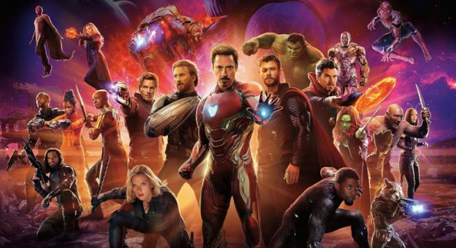 Avengers: Infinity War, la recensione del film con Robert Downey jr. e Chris Evans Il poster corale di Avengers: Infinity War