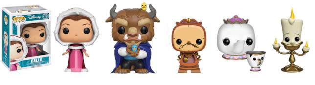 Funo Pop! Vinyl La Bella e la Bestia film animato I Funko! Pop Vinyl della collezione dedicata al Classico Animato La Bella e la Bestia