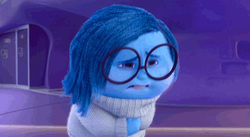 Tristezza e Gioia Tristezza e Gioia in una scena di Inside Out