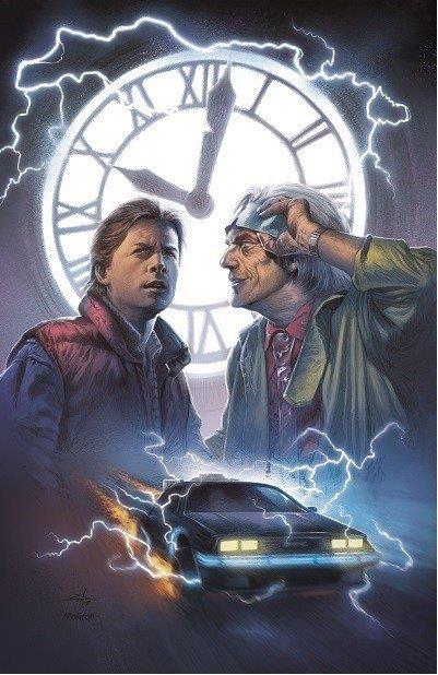 Gabriele Dell'Otto per Ritorno al Futuro La variant cover di Gabriele Dell'Otto