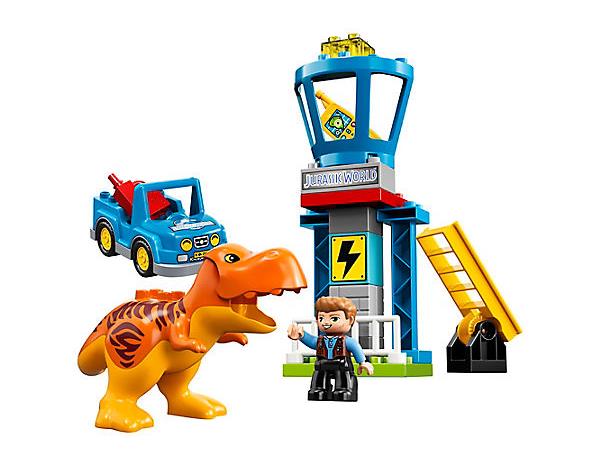 Set La torre del T. rex della linea LEGO DUPLO Dettagli del set LEGO DUPLO La torre del T. rex