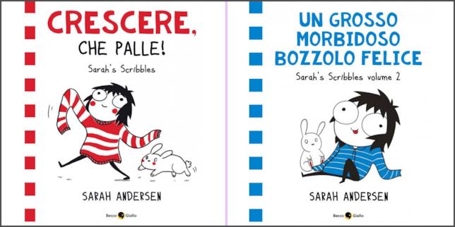 I libri di Sarah Andersen Le copertine italiane dei libri di Sarah Andersen