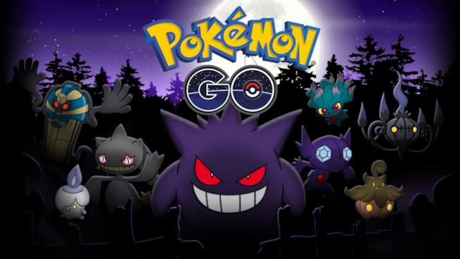 Parte oggi l'evento di Halloween in Pokémon GO Pokémon spettro e psycho festeggiano Halloween in Pokémon GO