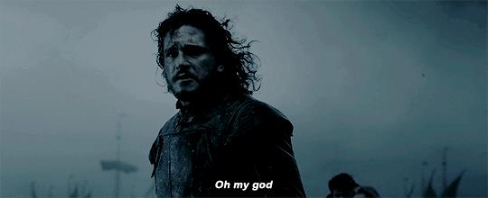 Jon Snow sarà il nuovo Re della Notte? Un'immagine animata di Game of Thrones